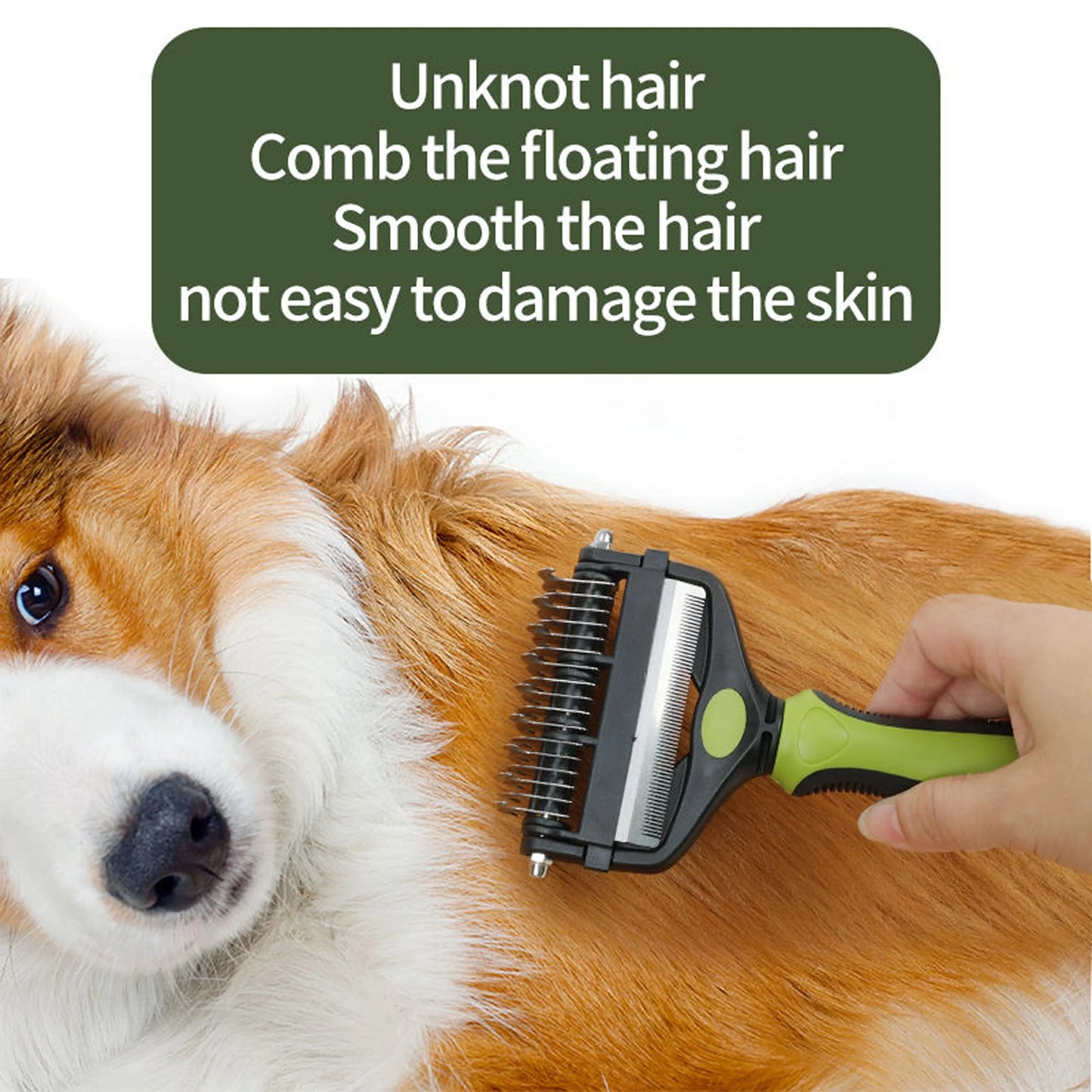 3 In 1 Deshedding Brush