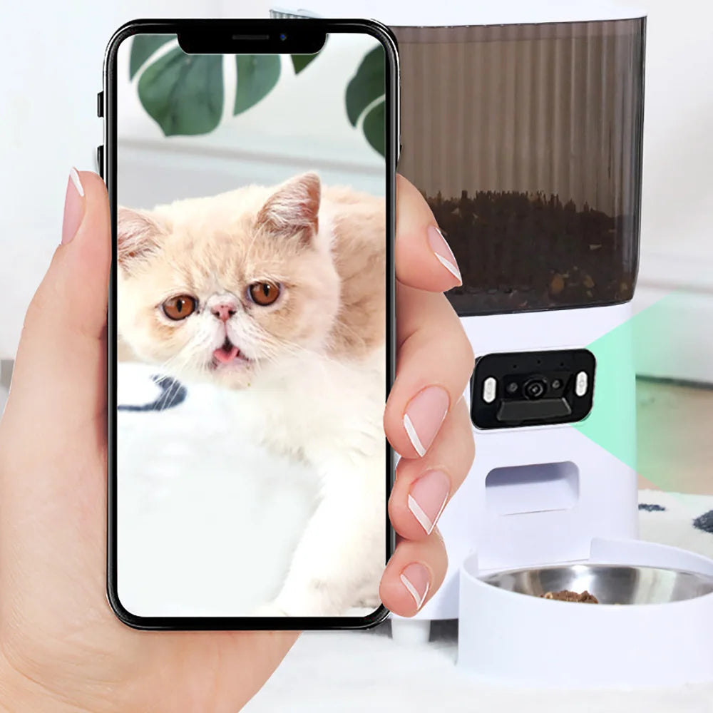 Smart Dual Bowl Pet Feeder