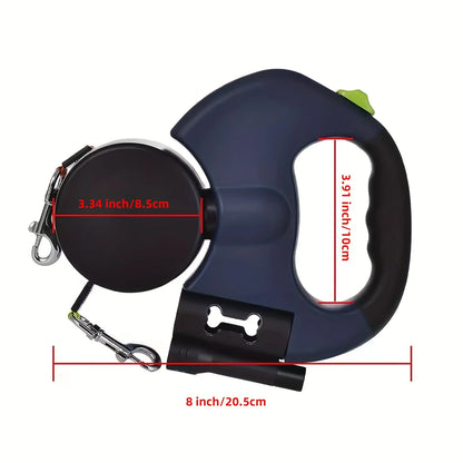 Dual Retractable Dog Leash