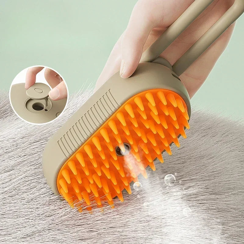 3 In 1 Pet Steam Brush