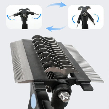 3 In 1 Deshedding Brush