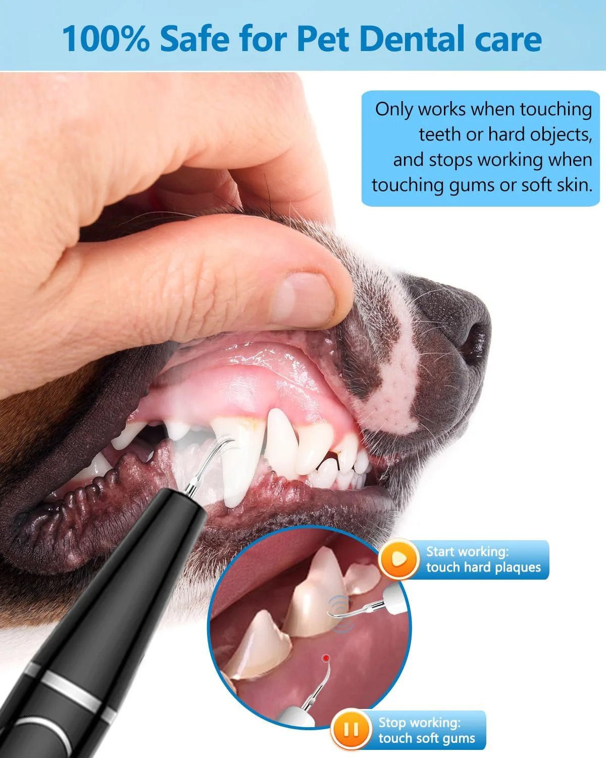 Ultrasonic Pet Tooth Cleaner