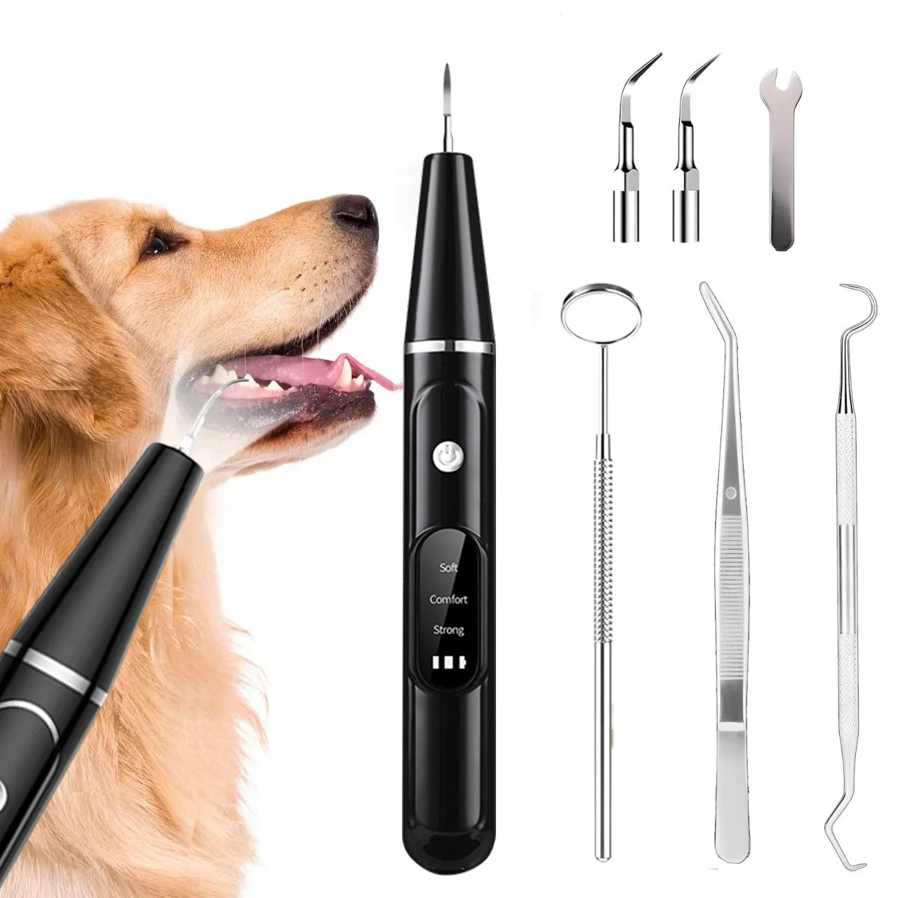 Ultrasonic Pet Tooth Cleaner
