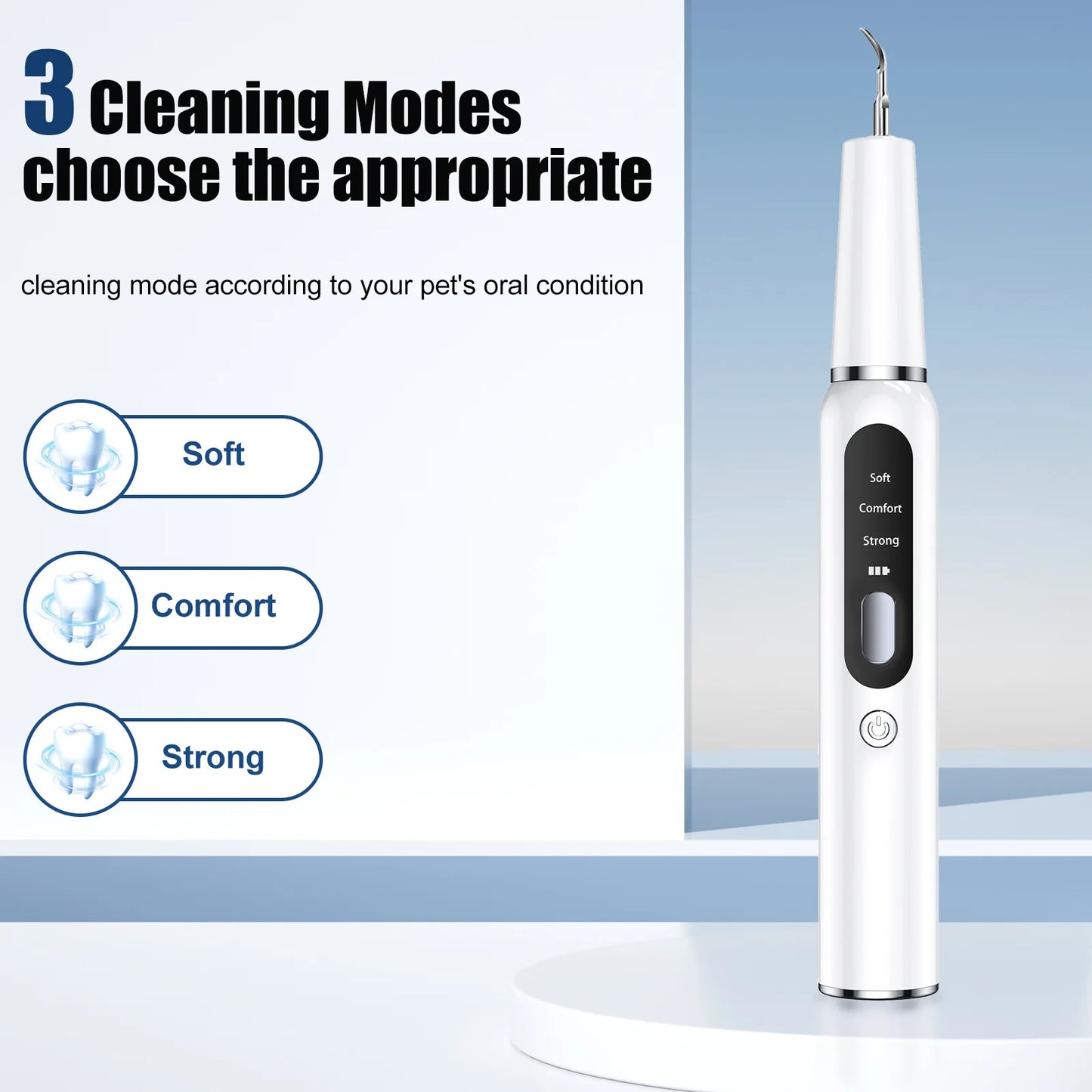 Ultrasonic Pet Tooth Cleaner