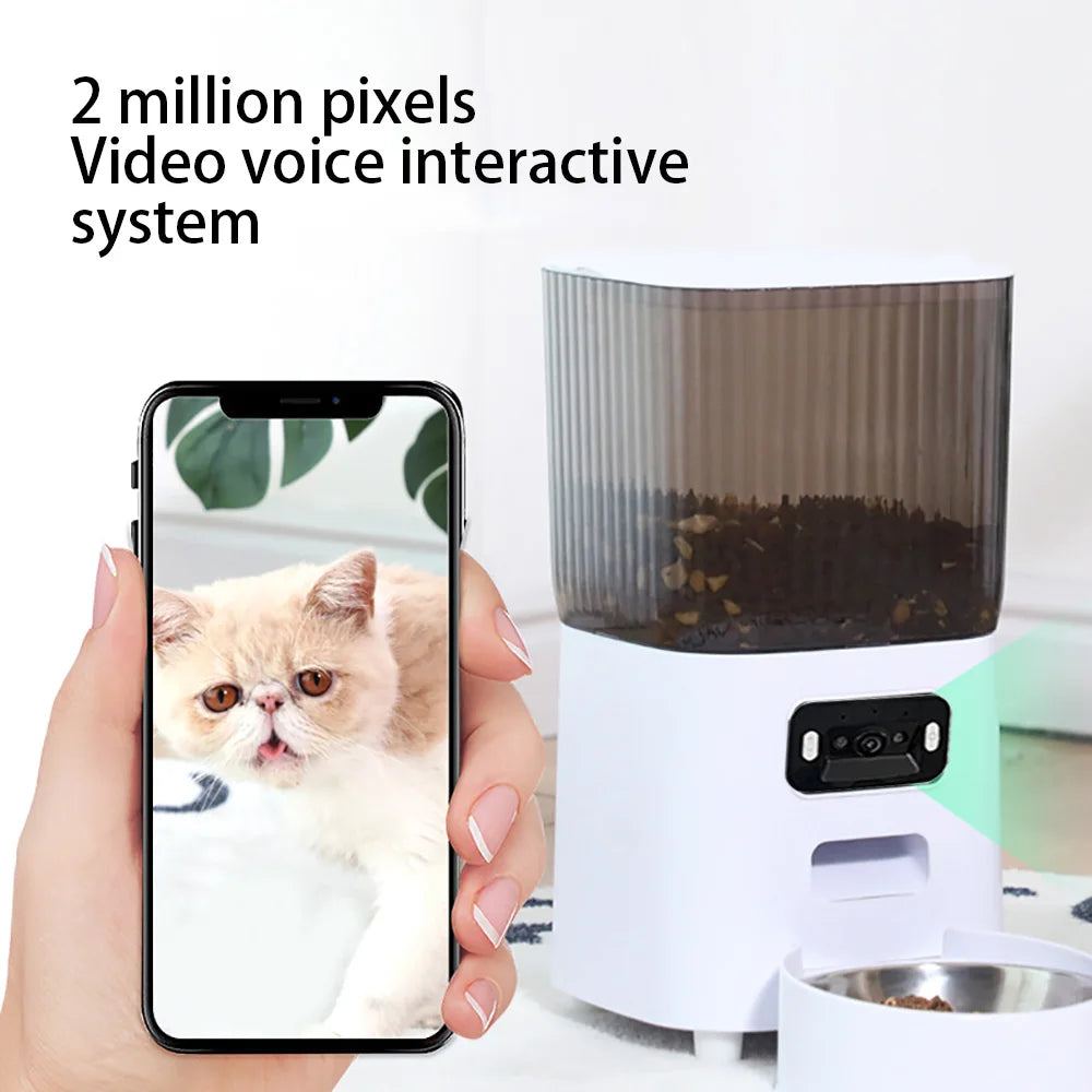 Smart Dual Bowl Pet Feeder
