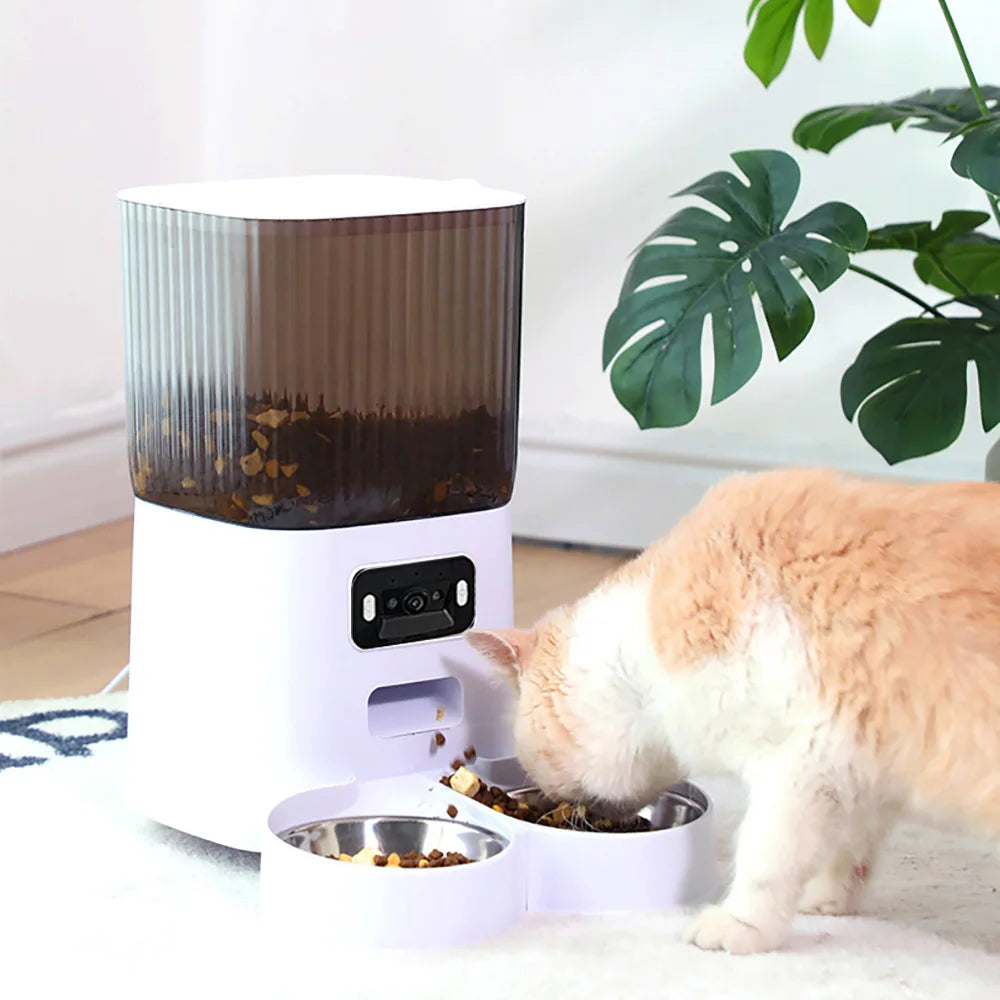 Smart Dual Bowl Pet Feeder