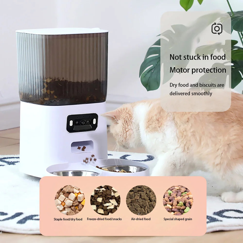 Smart Dual Bowl Pet Feeder