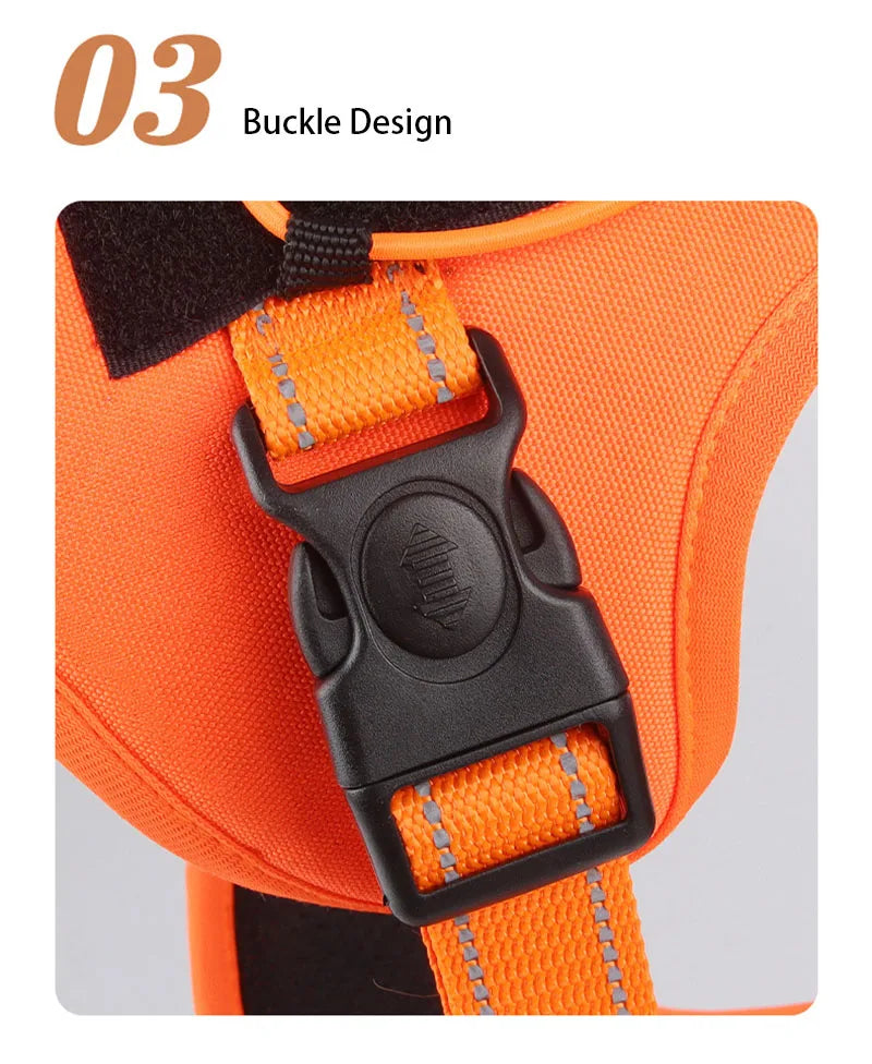 Reflective No Pull Dog Harness