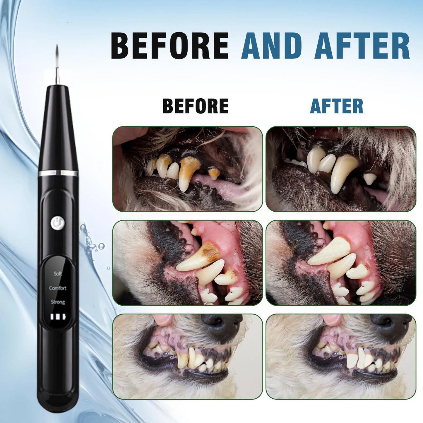 Ultrasonic Pet Tooth Cleaner