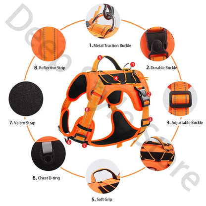 Reflective No Pull Dog Harness