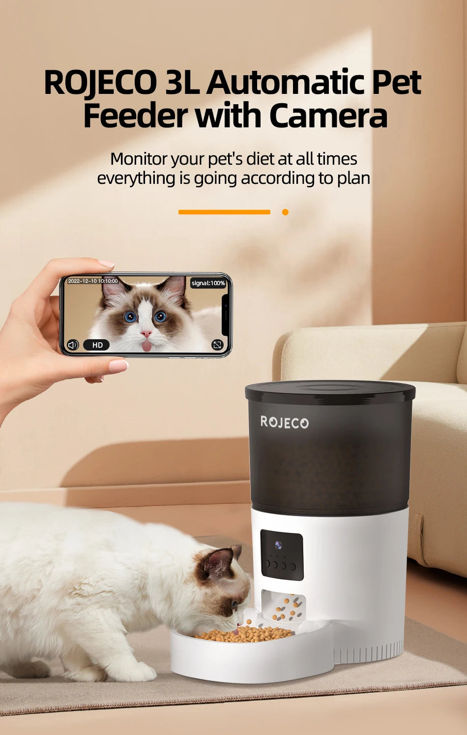 Smart Automatic Pet Feeder