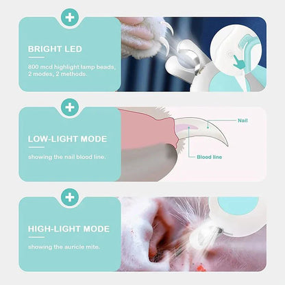 LED Pet Nail Clipper
