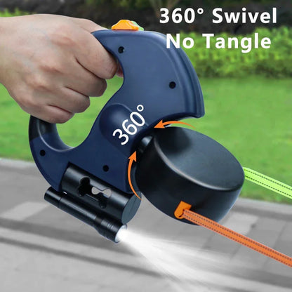 Dual Retractable Dog Leash