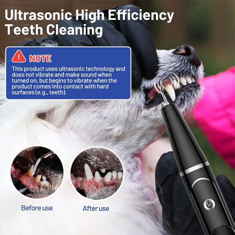 Ultrasonic Pet Tooth Cleaner
